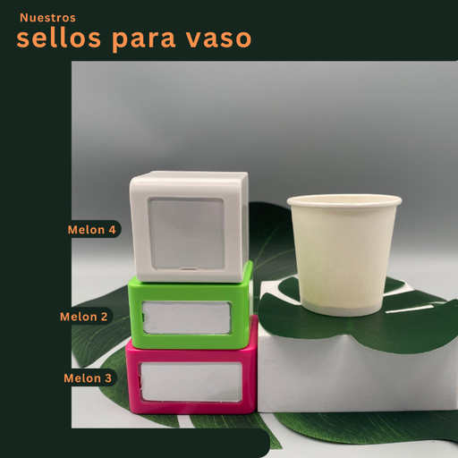 Sello para vaso de papel - 4oz - 8oz